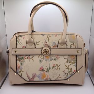 Adrienne Vittadini Floral Satchel